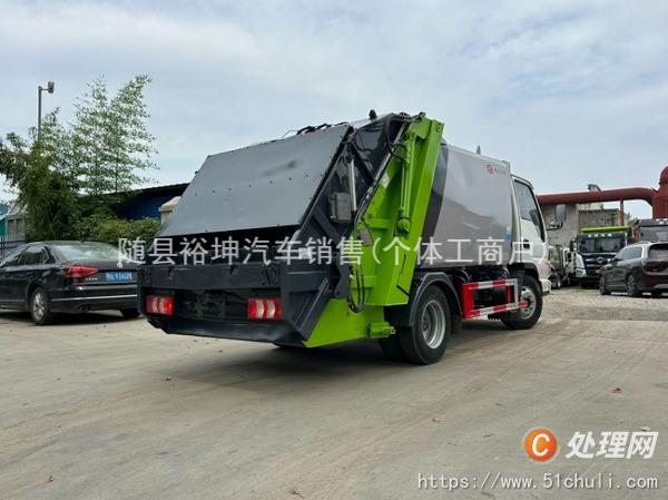 二手壓縮式垃圾車