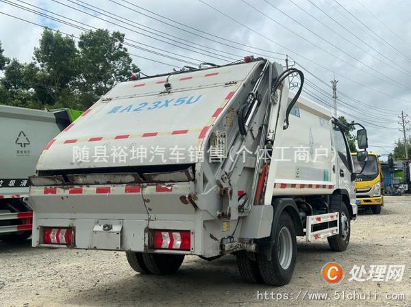 二手壓縮式垃圾車