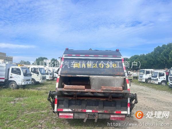 二手壓縮式垃圾車