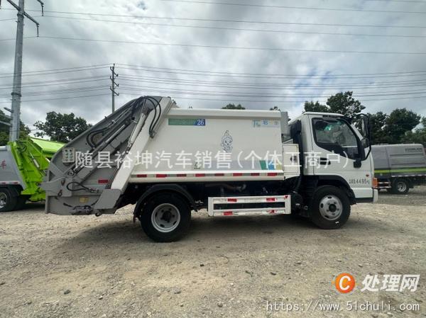 二手壓縮式垃圾車
