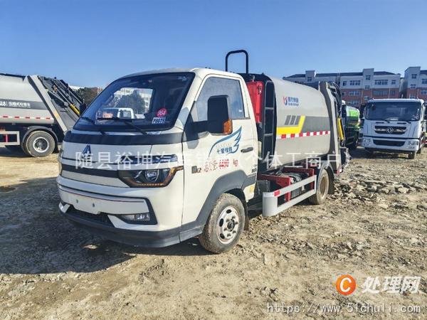 二手壓縮式垃圾車(chē)