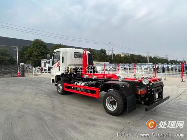 二手勾臂式垃圾車(chē)