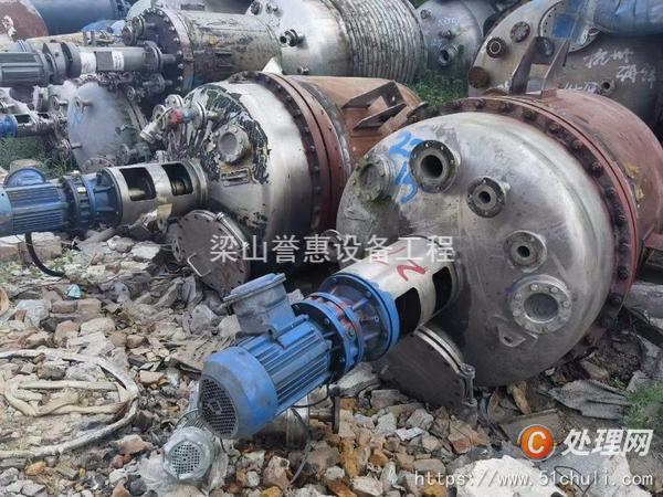转让闲置高压反应釜二手2立方高压反应釜二手5立方高压反应釜手续齐全