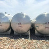 出售50立方臥式304不銹鋼儲罐 厚度6mm 現(xiàn)貨三臺