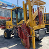 出售裝載機(jī)全員性打樁機(jī) 新型小四輪輪式公路護(hù)欄打樁機(jī)