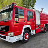 出售2014年豪沃双桥消防车,潍柴380马力发动机,法士特9档变速箱