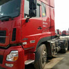 轉(zhuǎn)讓二手東風(fēng)天龍雙驅(qū)牽引車.定做全新掛車