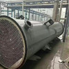 出售714平方316L列管不銹鋼冷凝器2根,列管封頭316L,外殼碳鋼